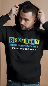 Podcast Black Hoodie Sweatshirt