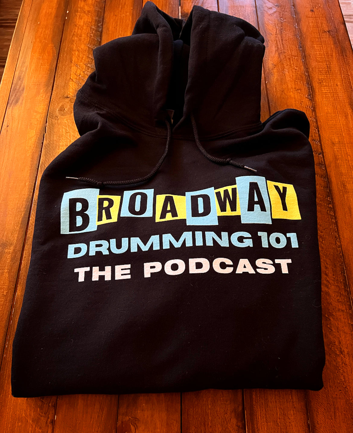 Podcast Black Hoodie Sweatshirt